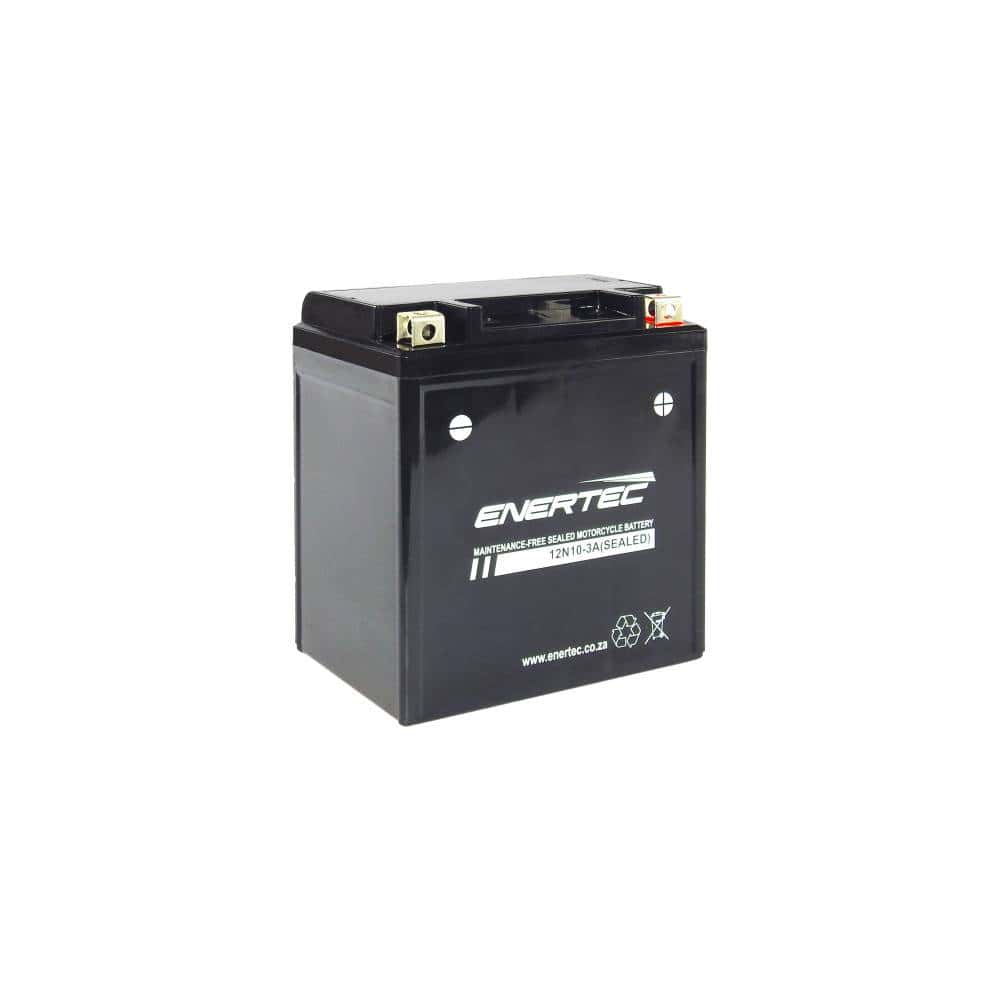12N10-3A Enertec AGM Motorcycle Battery