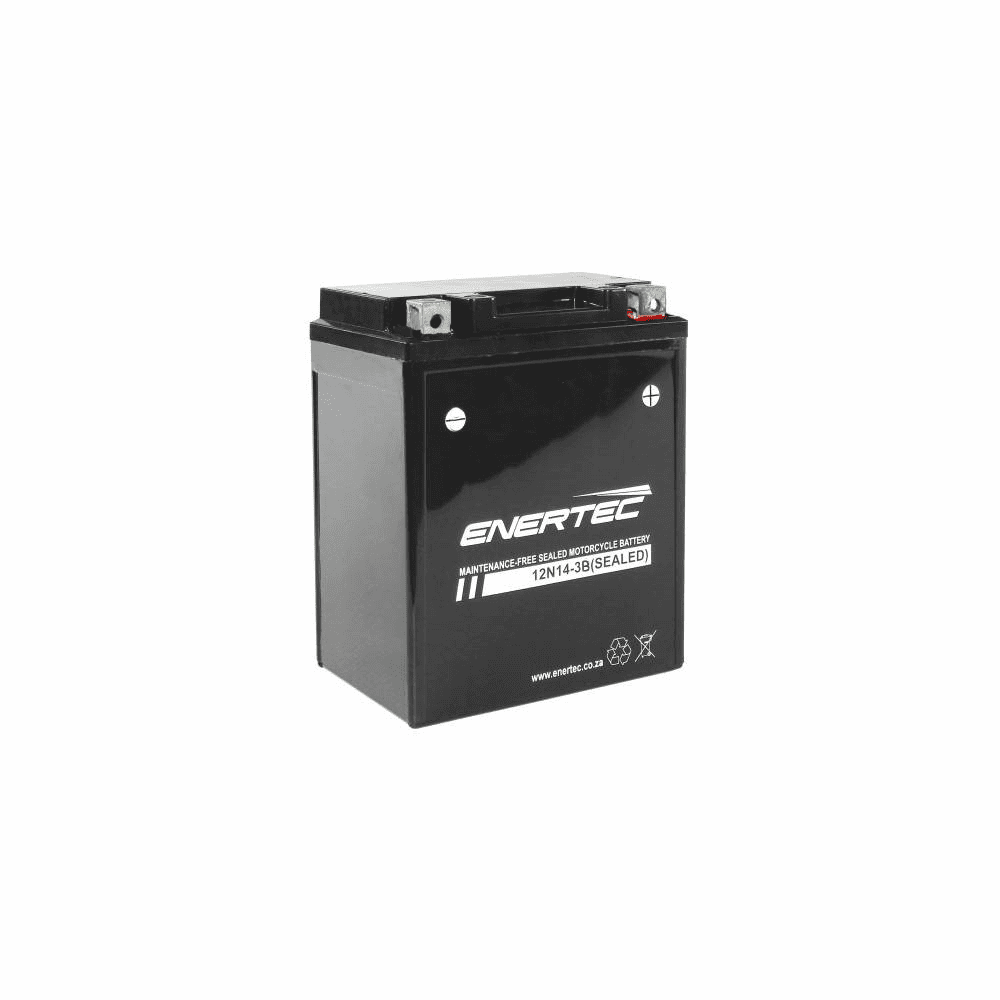 12N14-3B Enertec AGM Motorcycle Battery