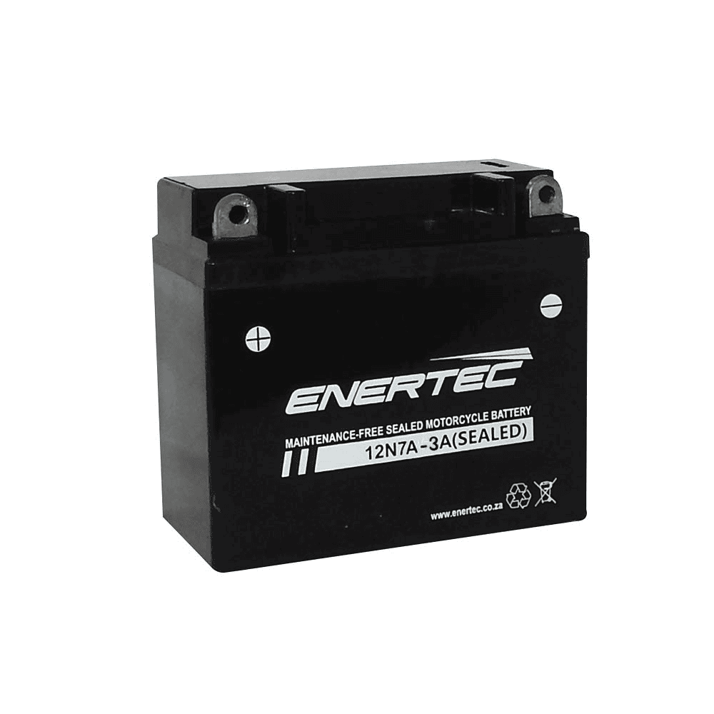 12N7A-3A Enertec AGM Motorcycle Battery