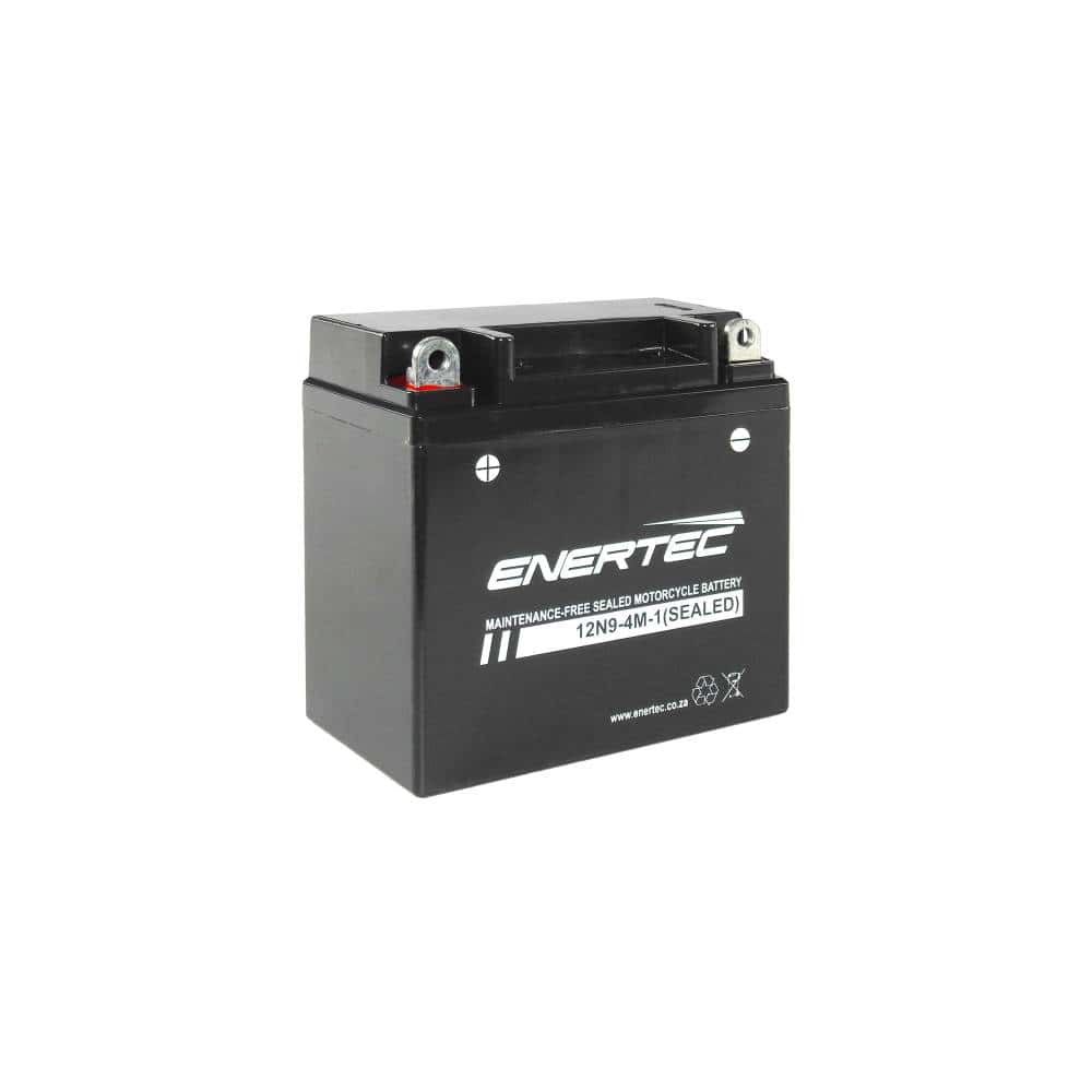 12N9-4M-1 Enertec AGM Motorcycle Battery