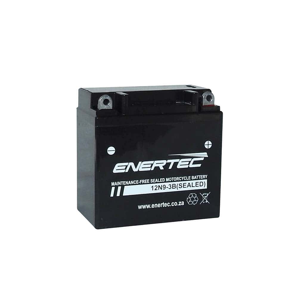 12N9-3B Enertec AGM Motorcycle Battery